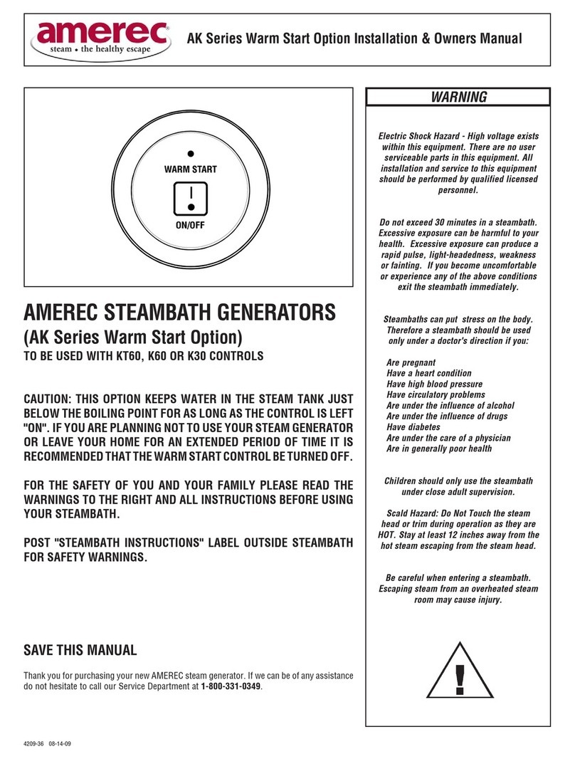 Amerec AK Series Operating instructions