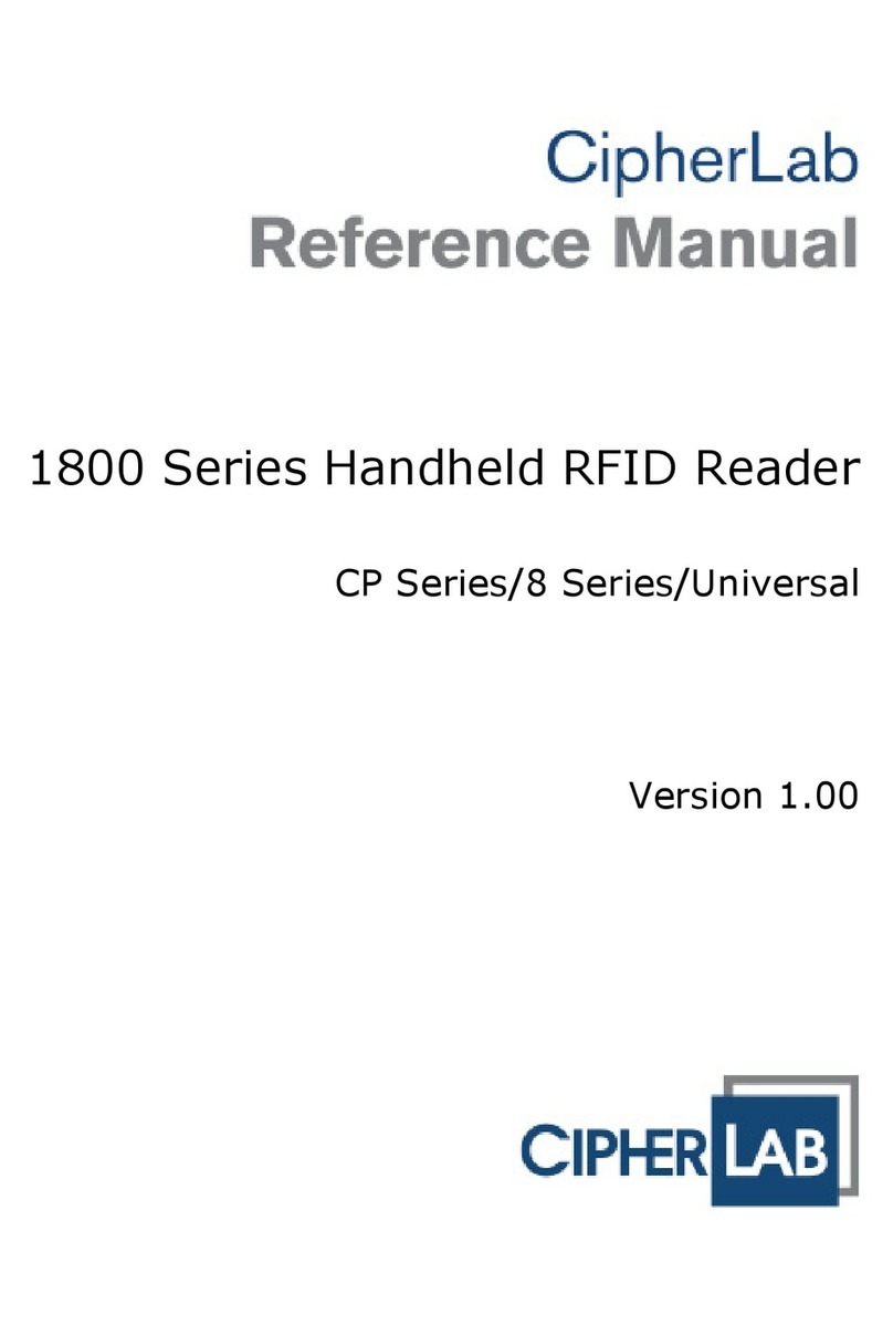 CipherLab 1861E Reference manual