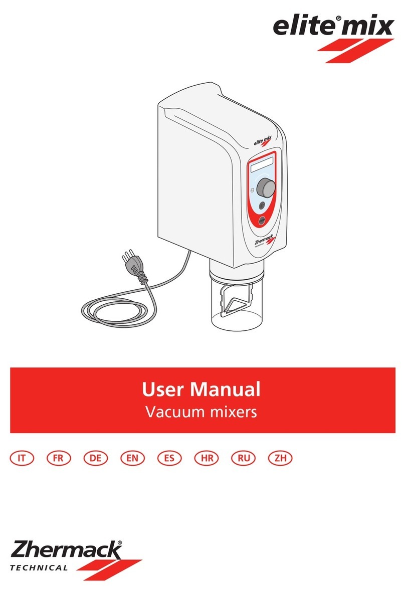 Zhermack elite mix User manual