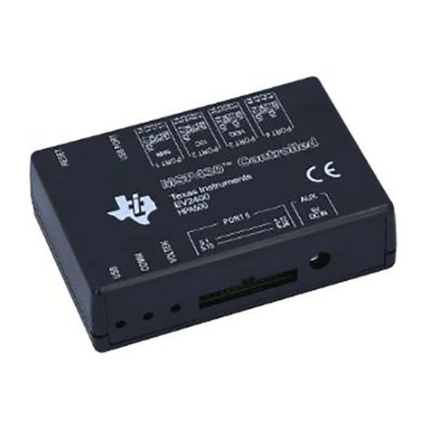 Texas Instruments EV2400 User manual
