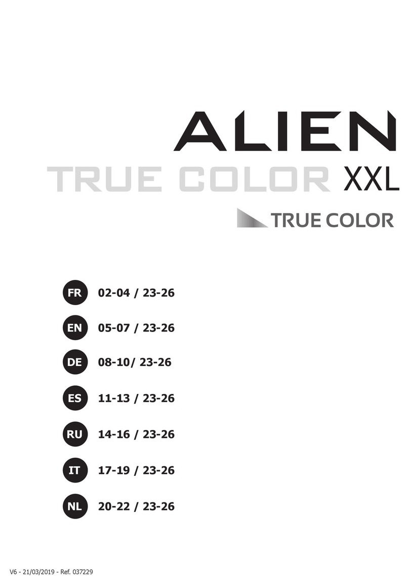 Alien TRUE COLOR XXL manual