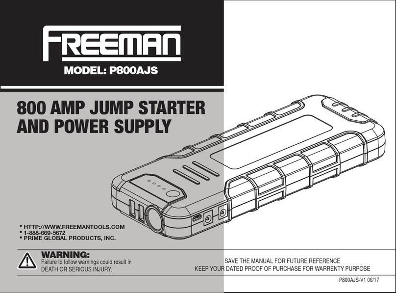 Freeman P800AJS manual
