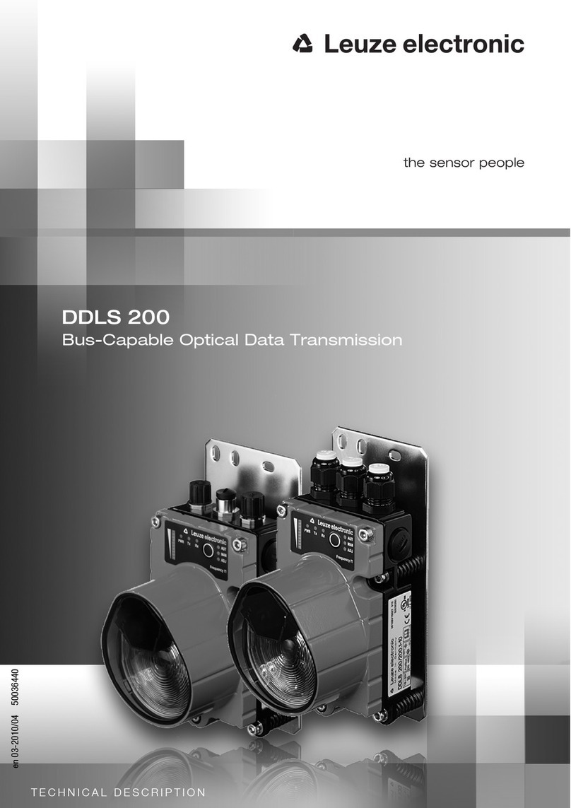 Leuze electronic DDLS 200 Technical description