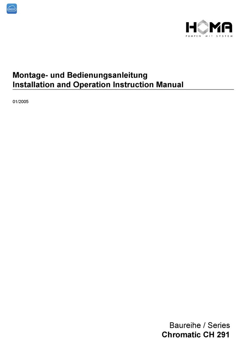 Homa Chromatic CH 291 Series Service manual