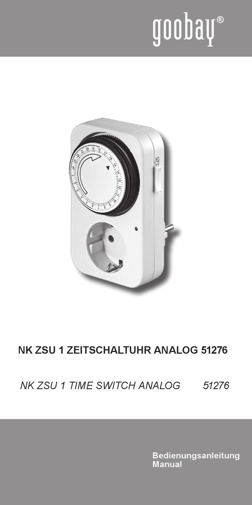 Goobay NK ZSU 1 User manual