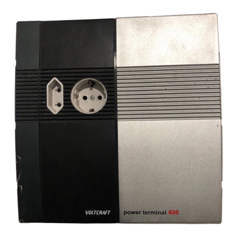 VOLTCRAFT Power-Terminal PT300 user manual