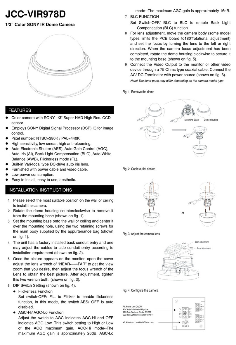 Sony JCC-VIR978D quick start guide