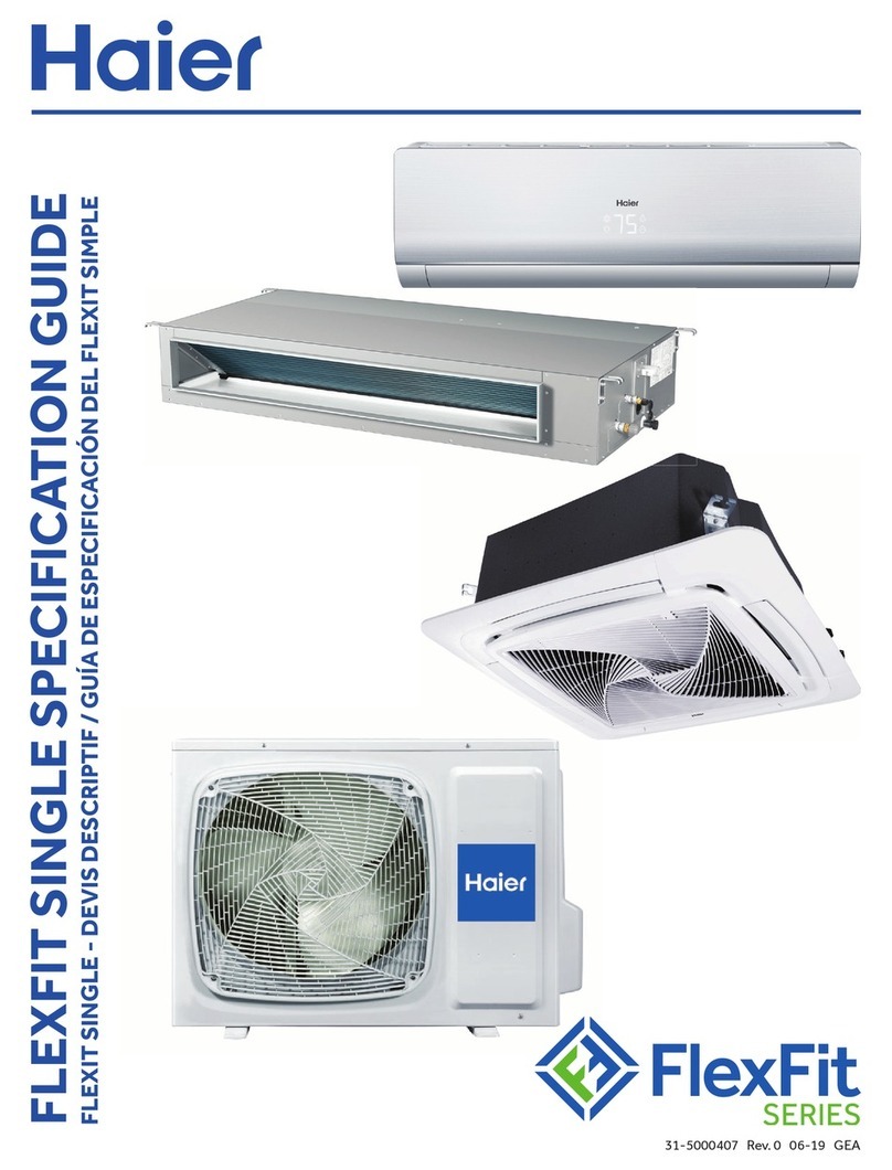 Haier FlexFit Multi Series User manual