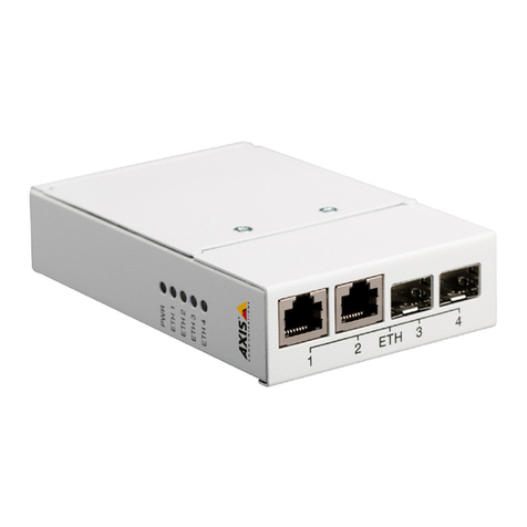 Axis T86 Series installation guide