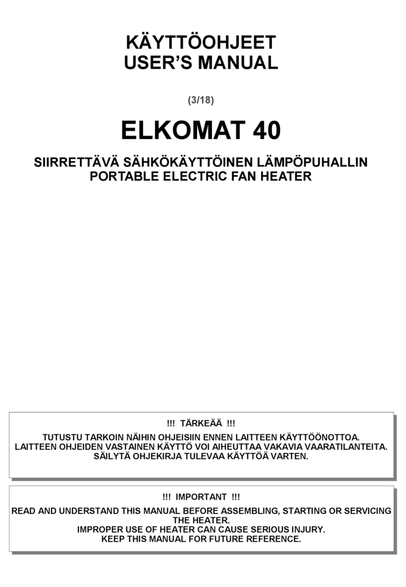 POLARTHERM ELKOMAT 40 user manual POLARTHERM ELKOMAT 40 user manual