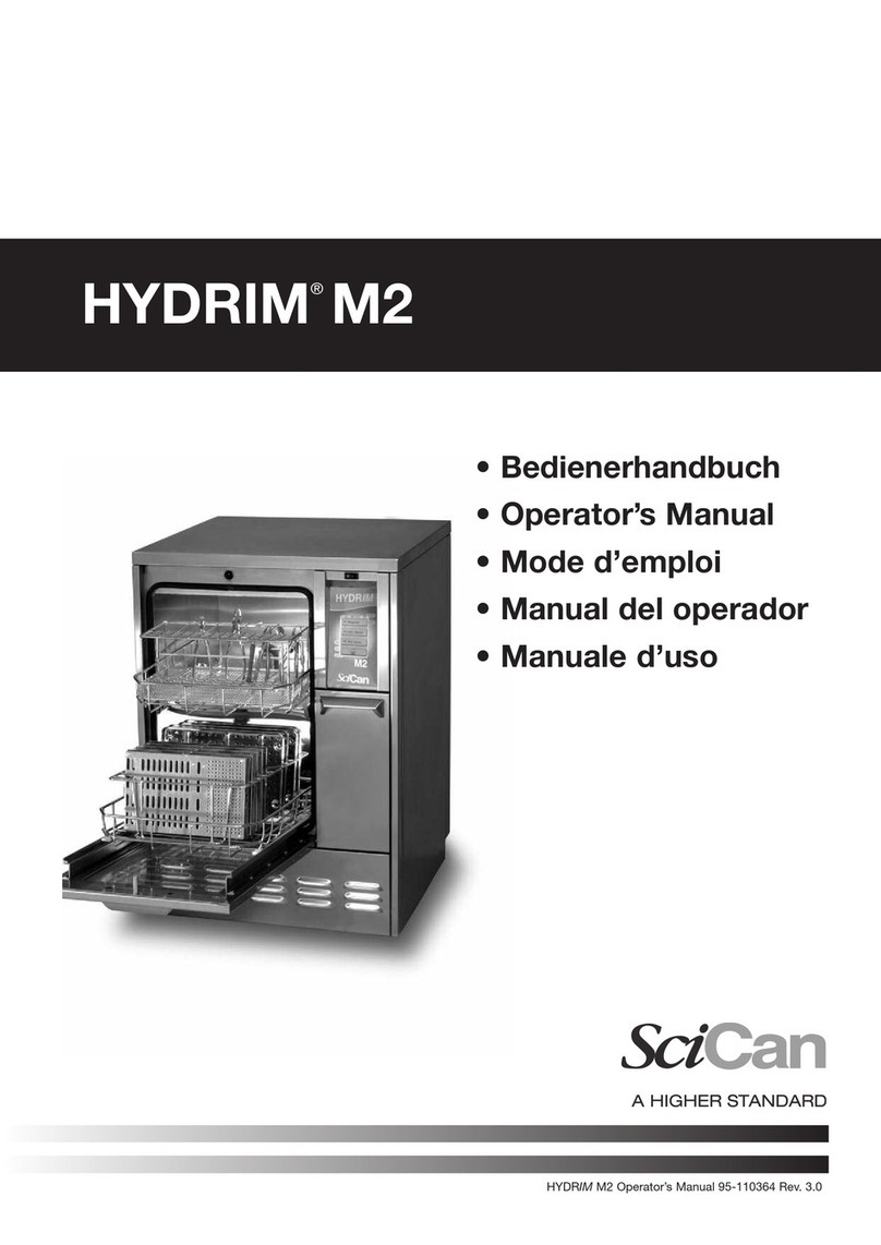 SciCan HYDRIM M2 User manual