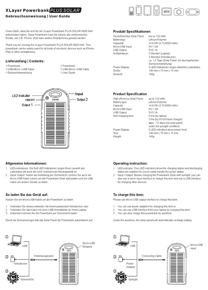 Gaudio Multimedia XLayer PLUS SOLAR user guide