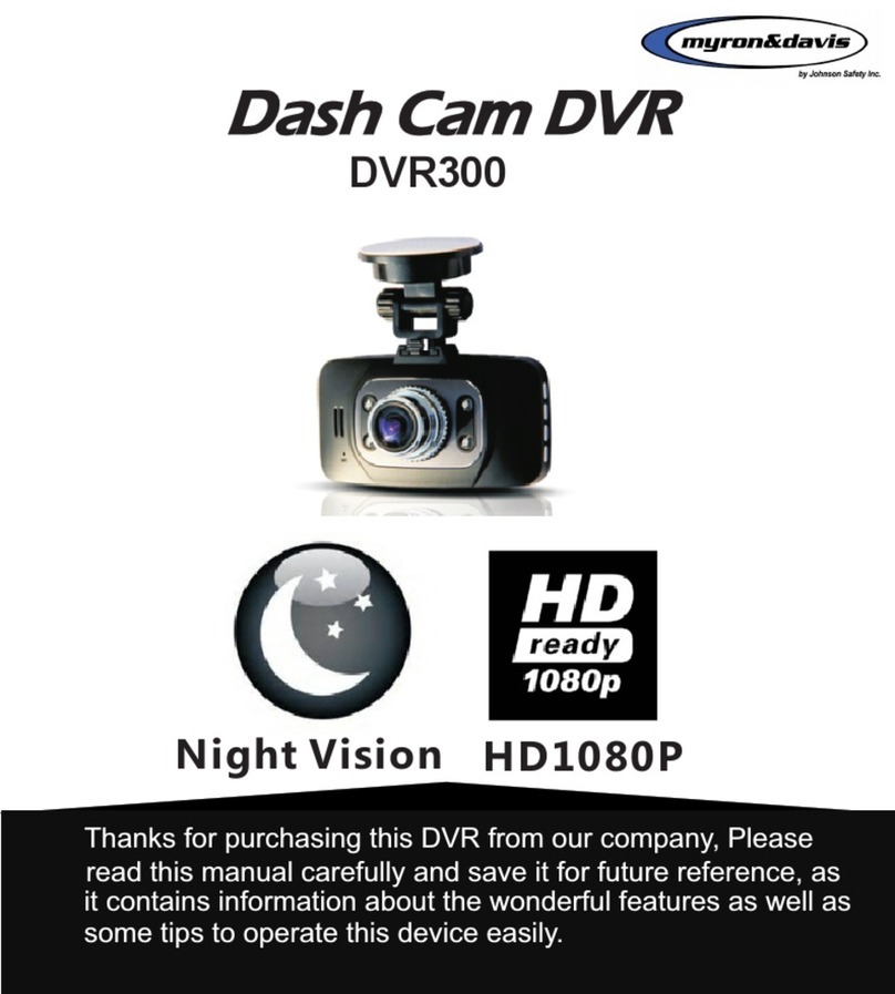 Johnson Safety Myron & Davis DVR300 manual Johnson Safety Myron & Davis DVR300 manual
