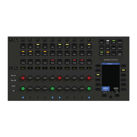 Avid Technology Pro Tools S6 Master Post Module User manual