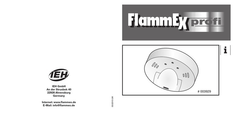 IEH Flammex profi Series manual IEH Flammex profi Series manual