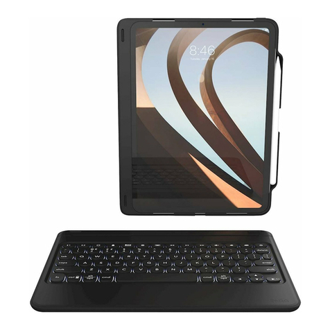 Zagg Rugged Book Go User manual Zagg Rugged Book Go User manual