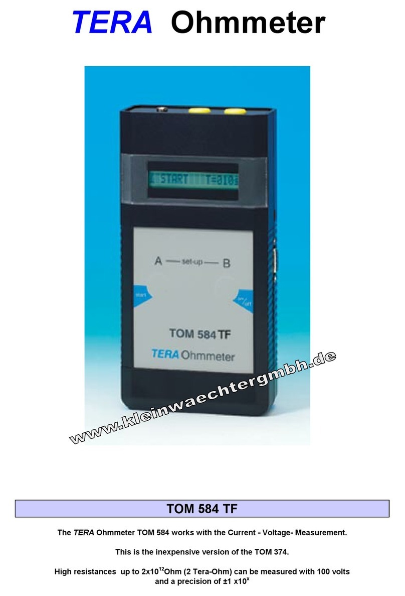 Tera TOM 584 TF manual