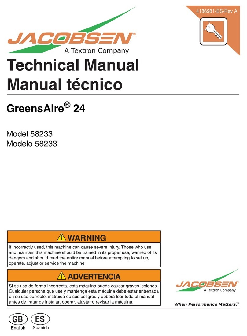 Jacobsen GreensAire 24 58233 User manual