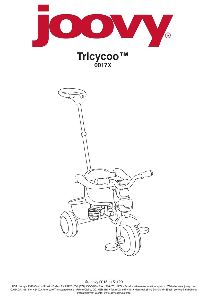 Joovy Tricycoo instruction manual