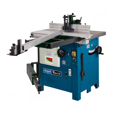 Scheppach Molda 5.0f User manual