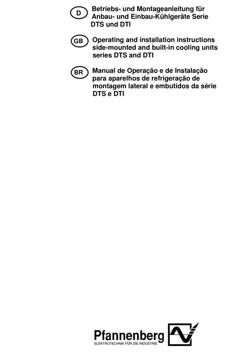 Pfannenberg DTS series User manual