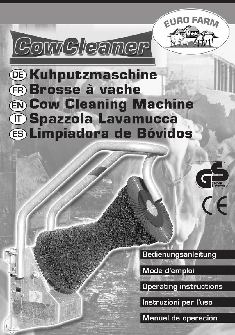 Kerbl CowCleaner operating instructions