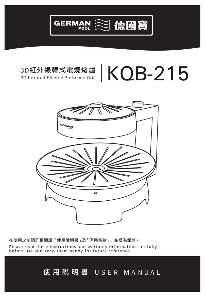 German pool KQB-215 User manual