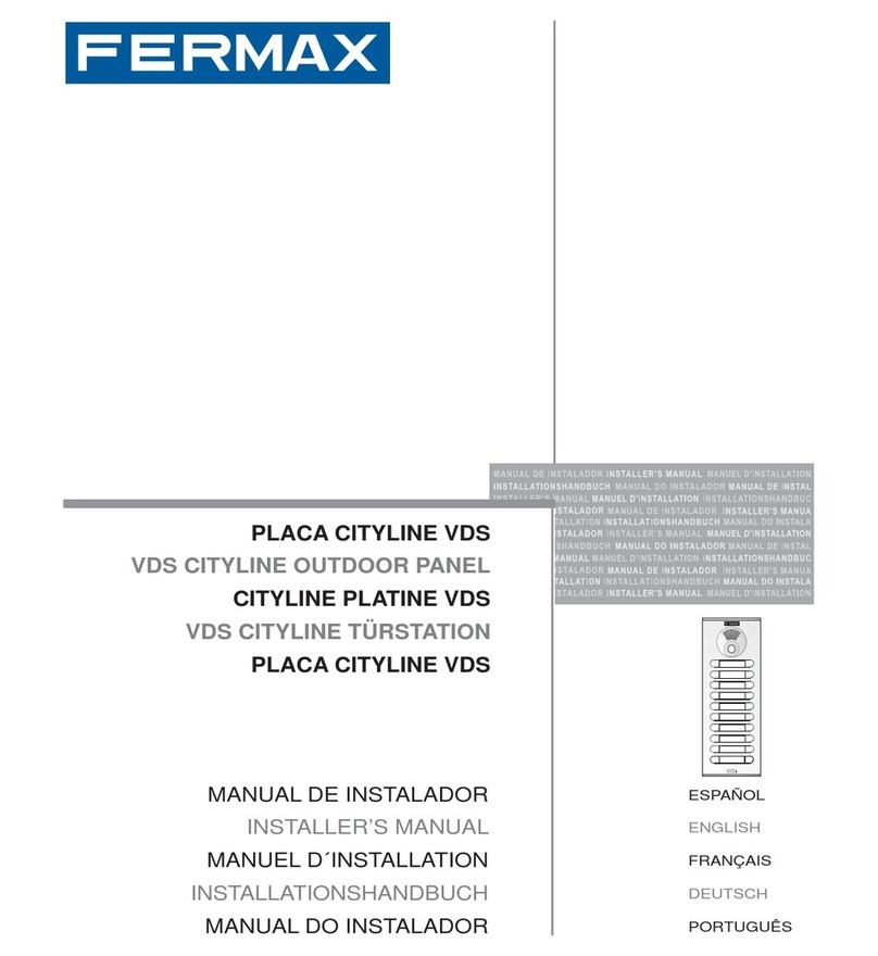 Fermax VDS Cityline User guide