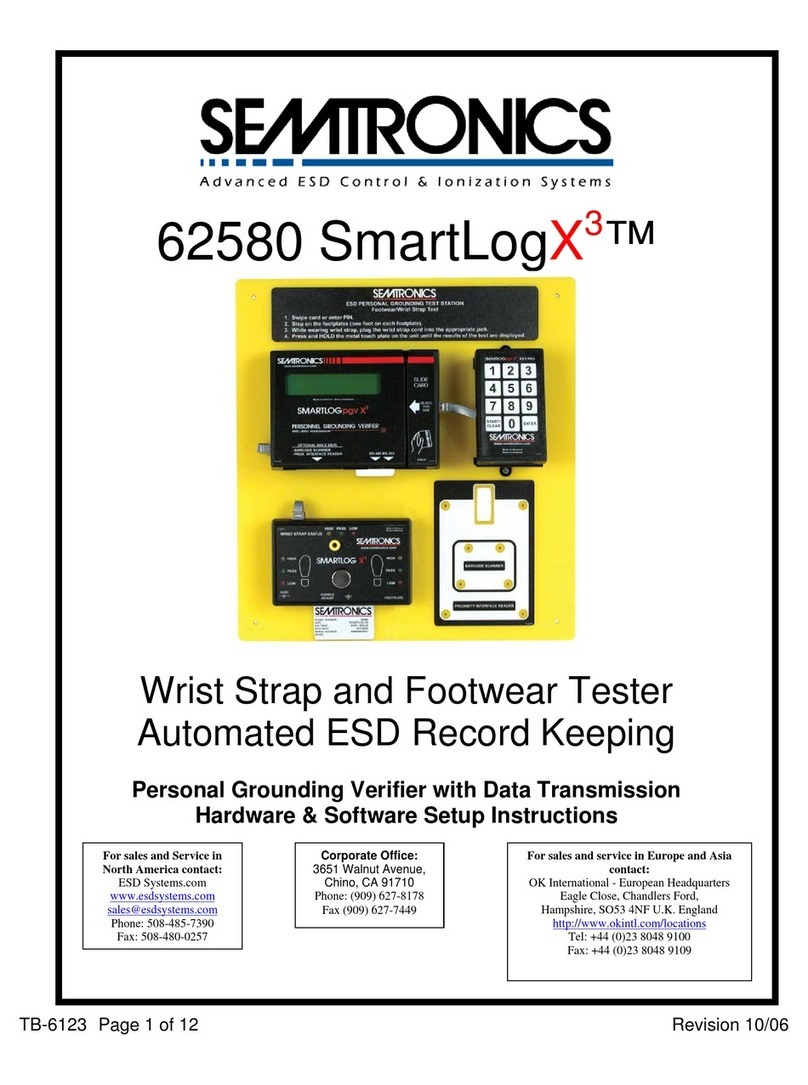 Semtronics SmartLog X3 62580 manual