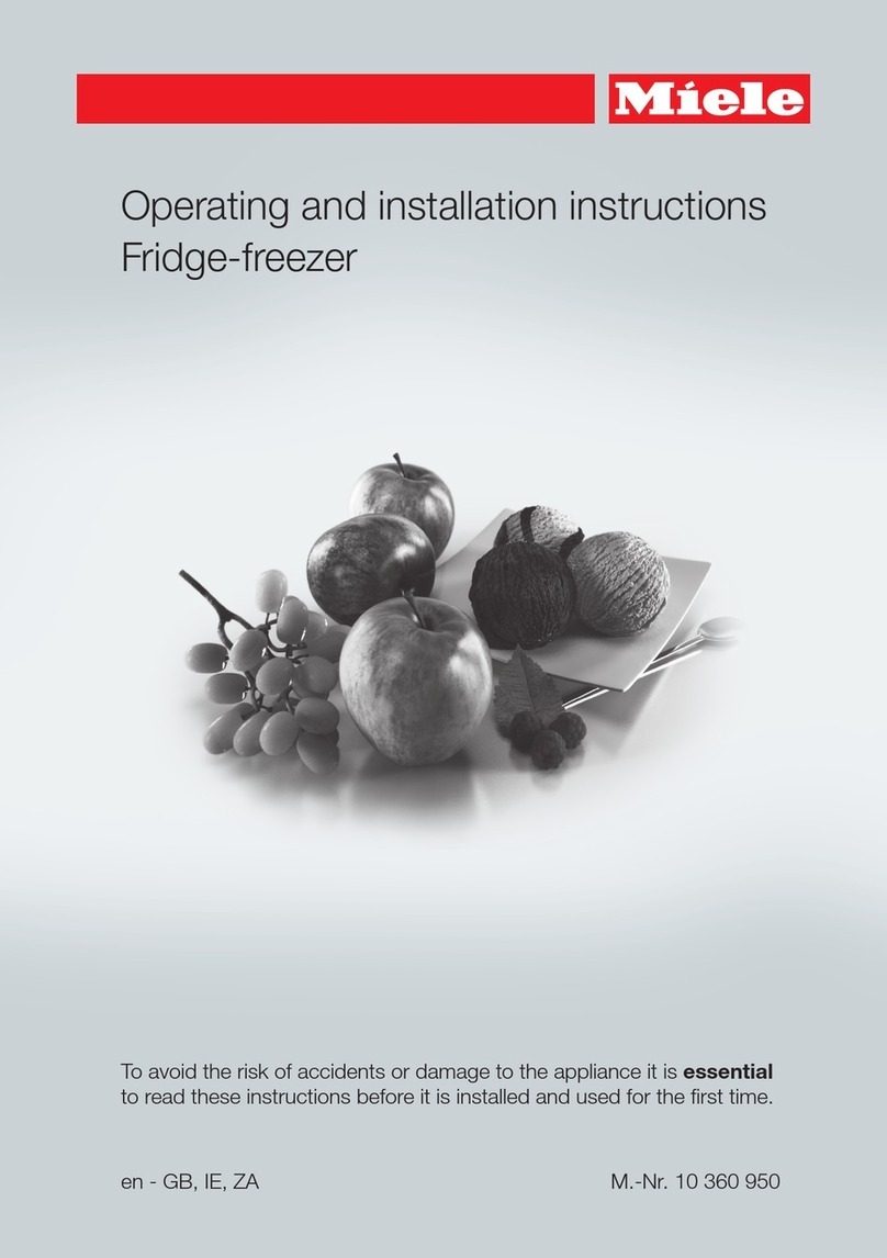 Miele KFN 29233 D bb User manual