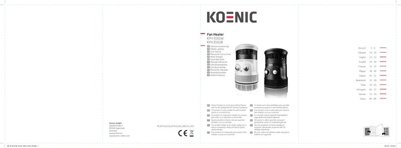 Koenic KFH 3161W user manual