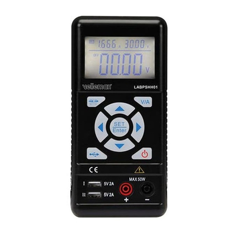 Velleman LABPSHH01 User manual