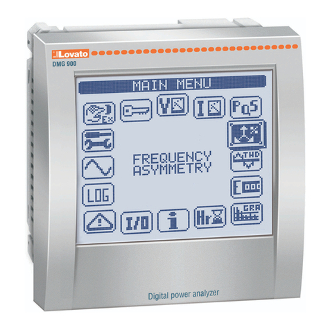 Lovato DMG900 User manual Lovato DMG900 User manual