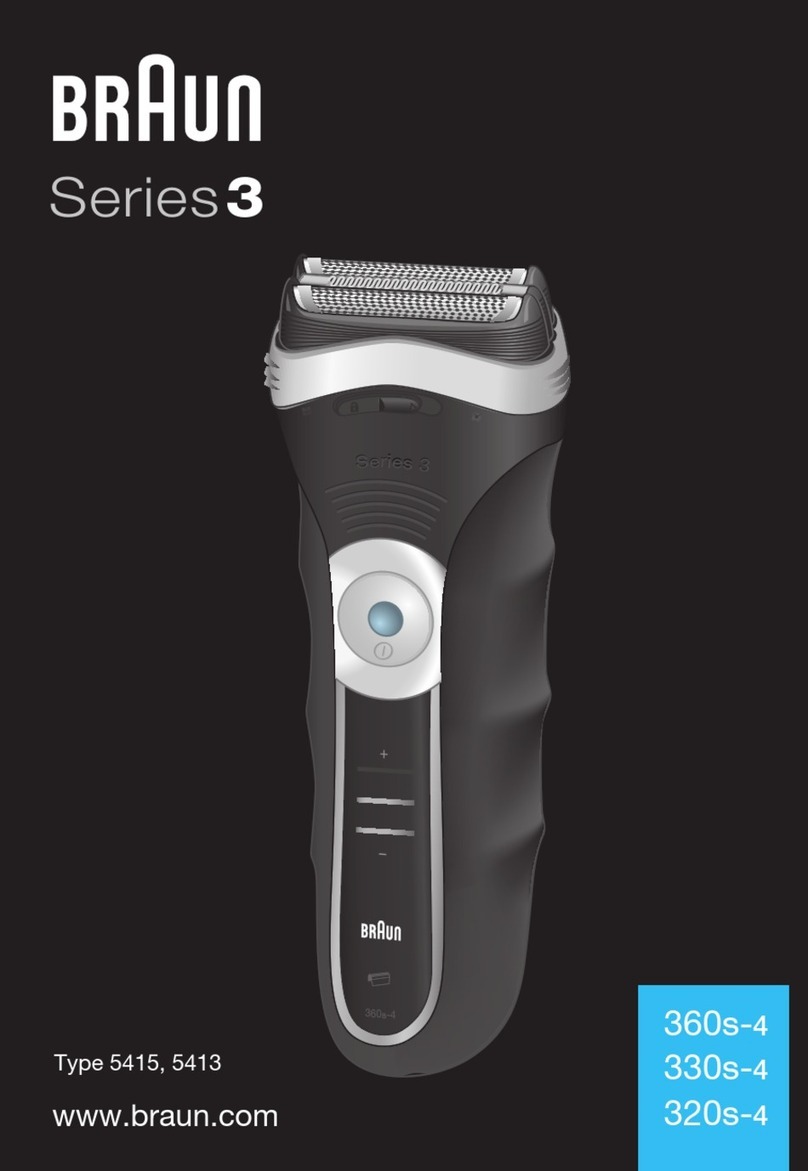 Braun 360S-4 User manual