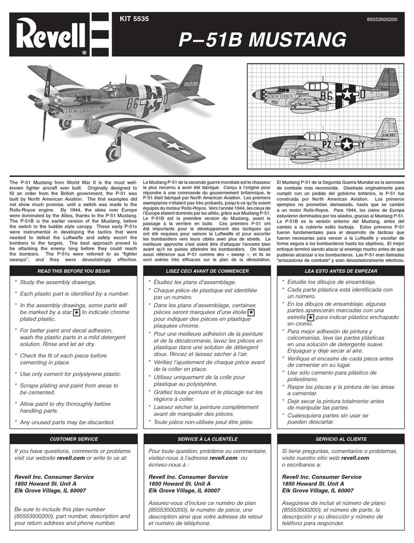 REVELL 5535 manual