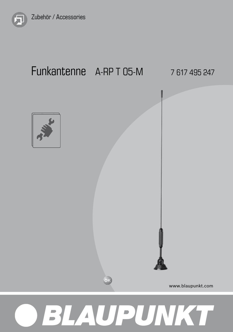 Blaupunkt A-RP T 05-M manual