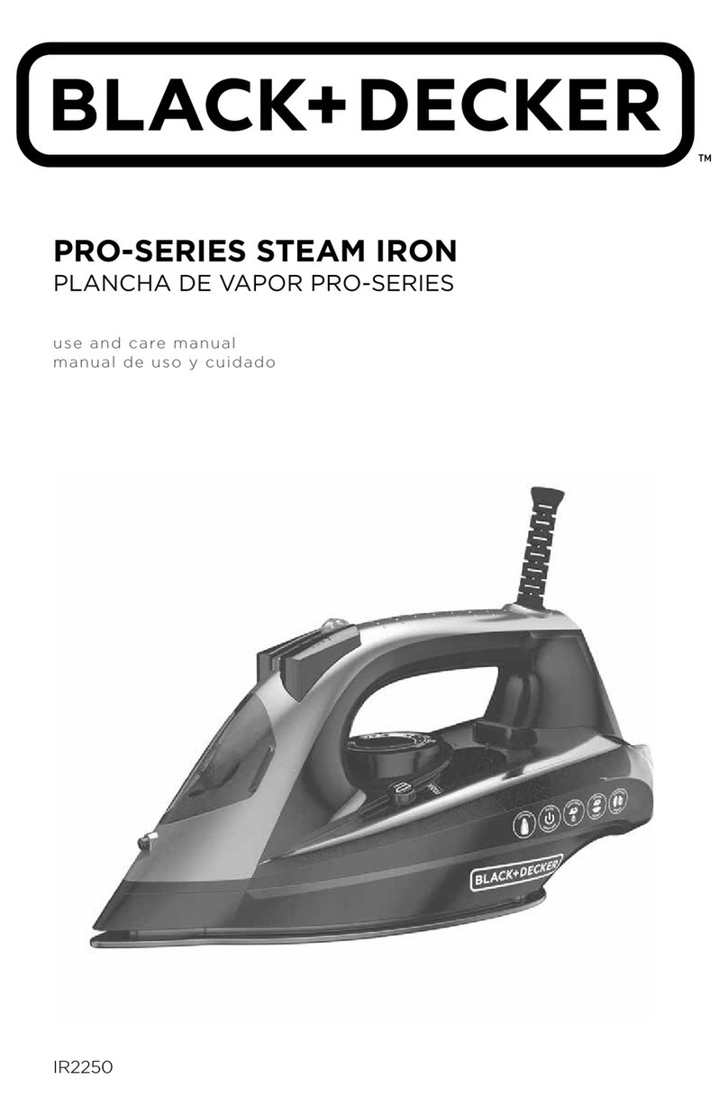 BLACK DECKER Pro Series use and care manual BLACK DECKER Pro Series use and care manual