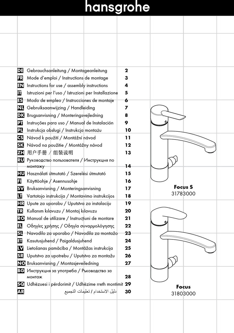 Hans Grohe Focus S Manual Hans Grohe Focus S Manual