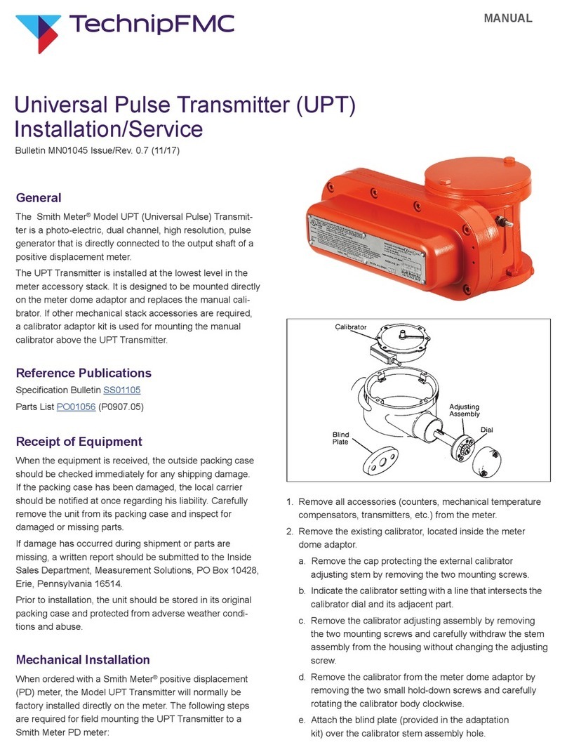 Smith Meter UPT Installation service