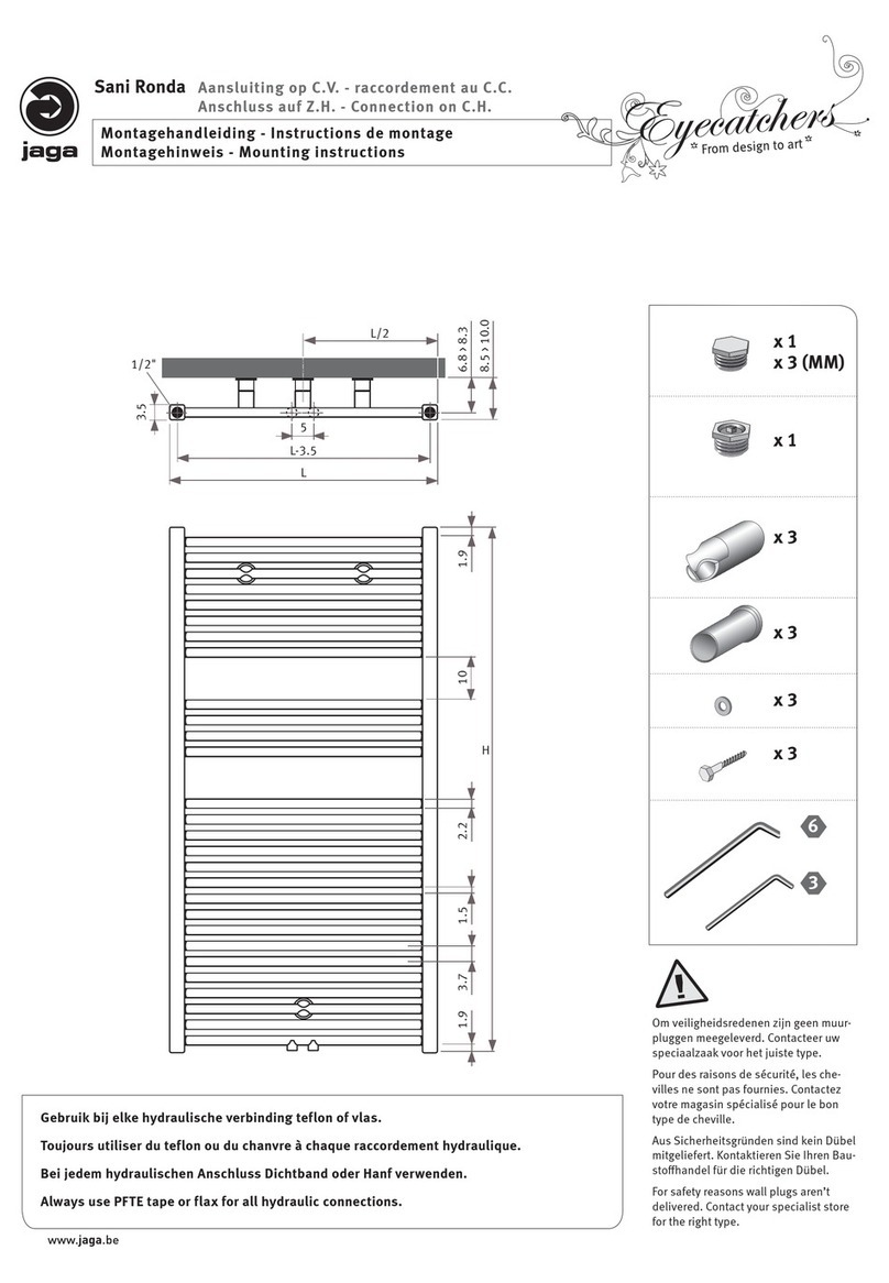 Jaga Eyecatchers Sani Ronda Mounting instructions