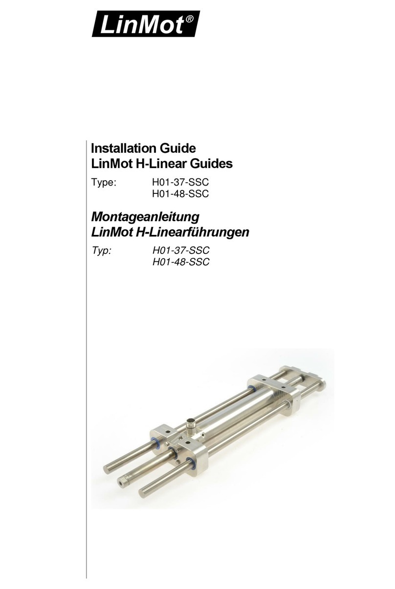 LinMot H Series installation guide