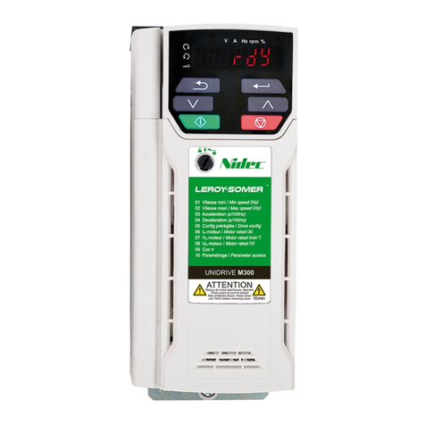 Nidec Commander C200 User manual