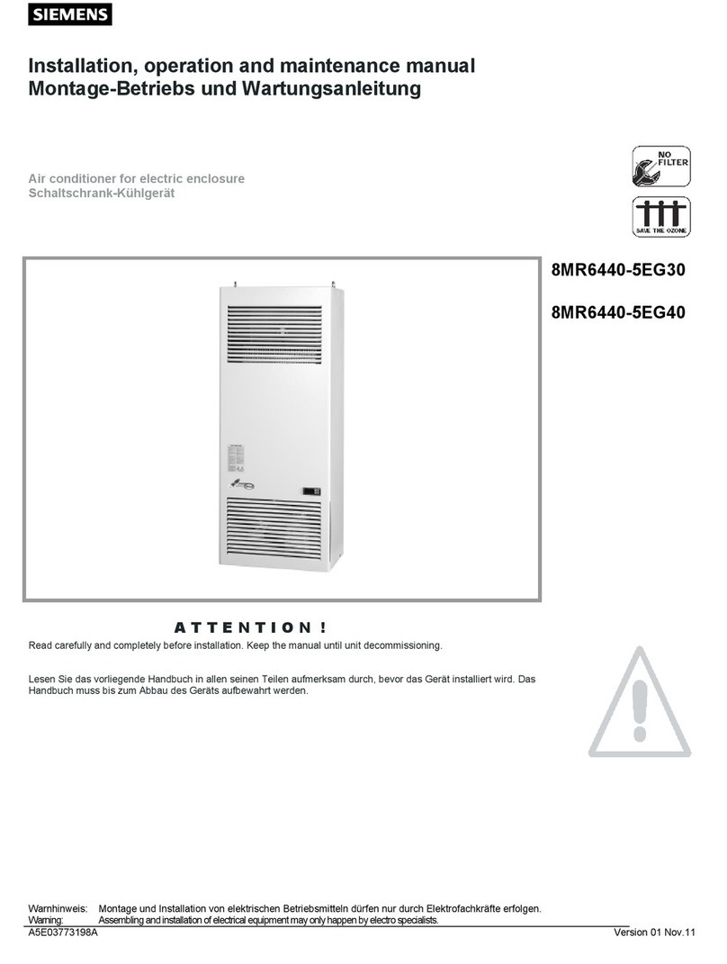 Siemens 8MR6440-5EG30 User manual Siemens 8MR6440-5EG30 User manual