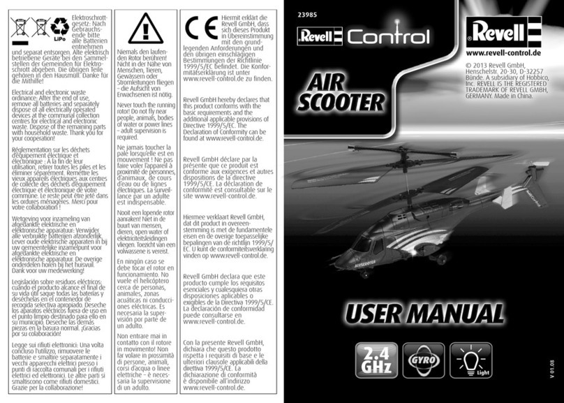 REVELL Air Scooter User manual