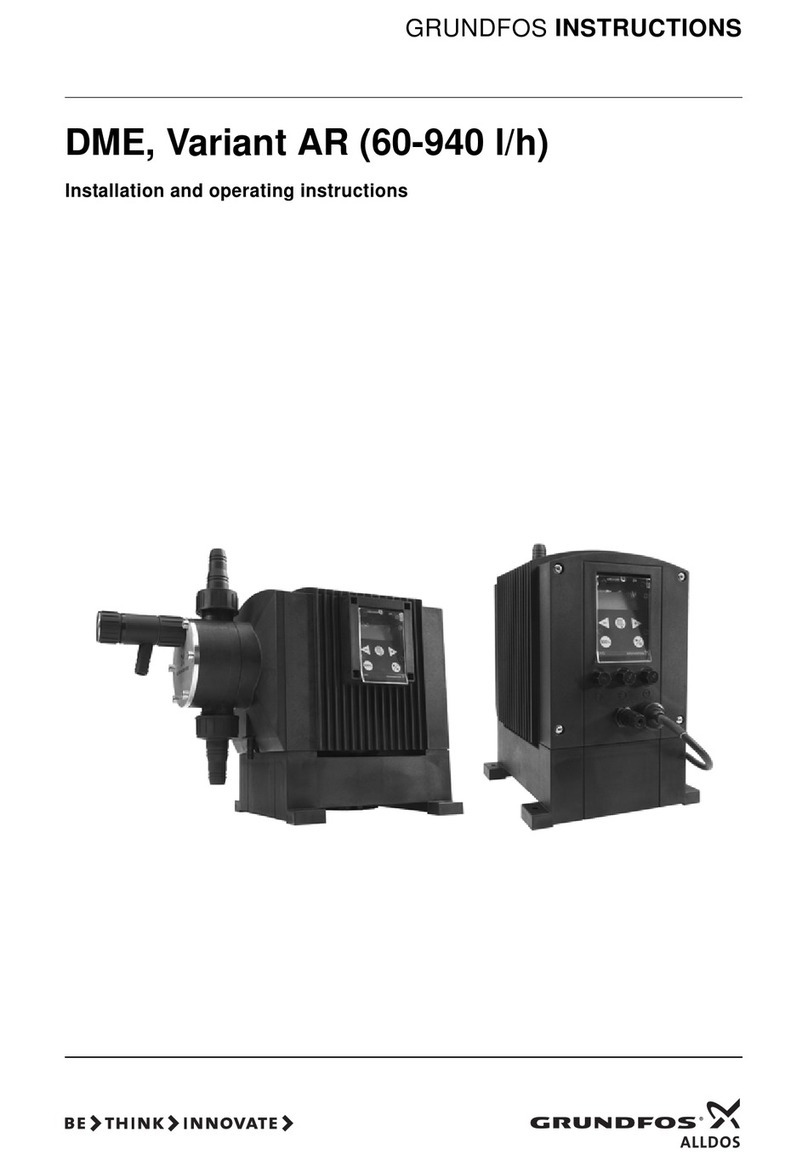 Grundfos DME AR Series User manual