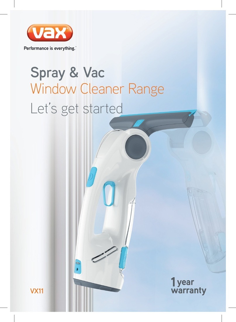 Vax VX11 manual