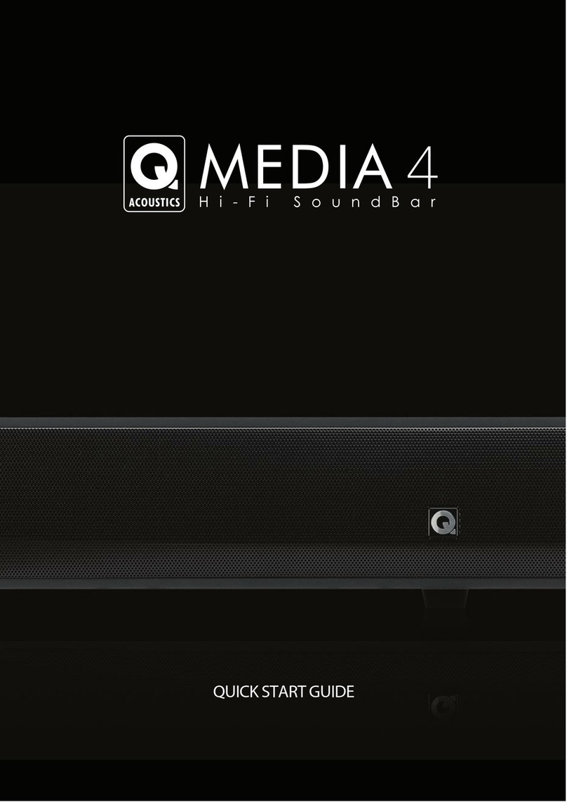 Q Acoustics Media 4 quick start guide