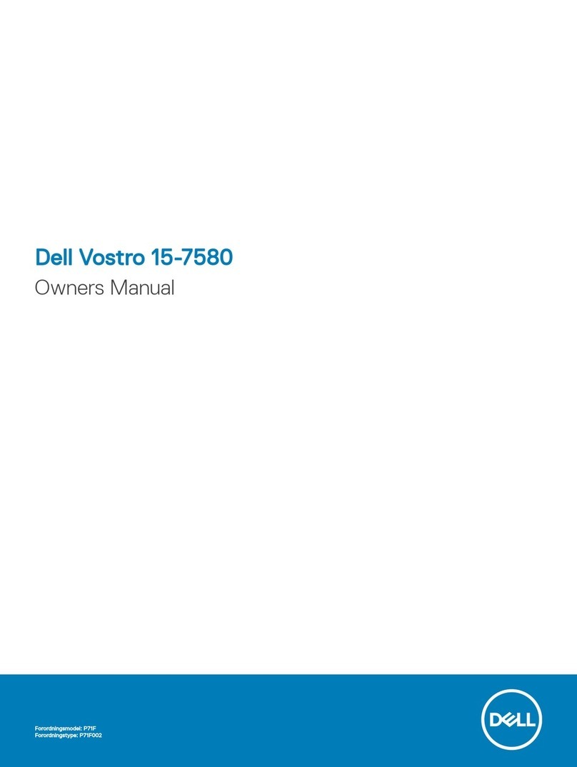 Dell Vostro 15-7580 owner's manual