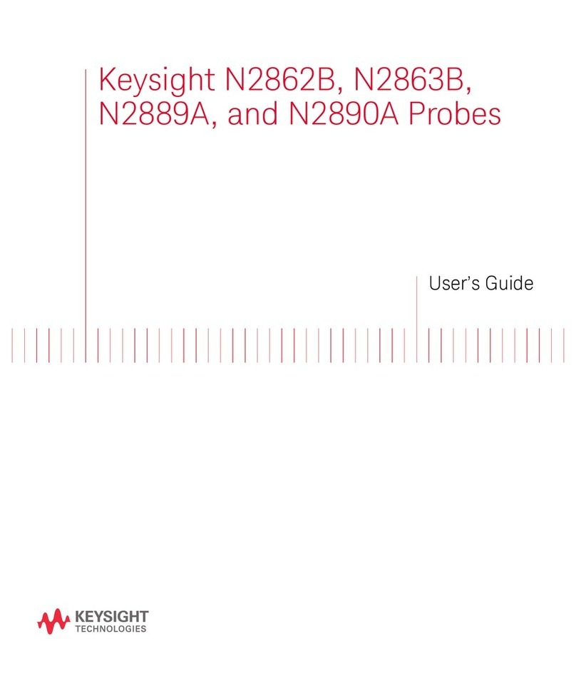 Keysight N2862B User manual