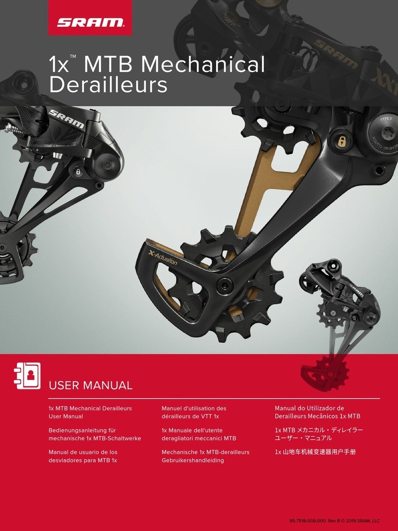 SRAM 1x MTB Series User manual